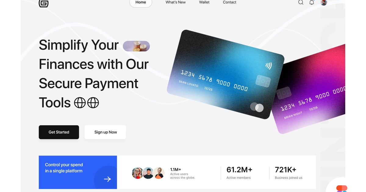 People managing their finances